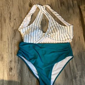 Cupshe high waisted bikini